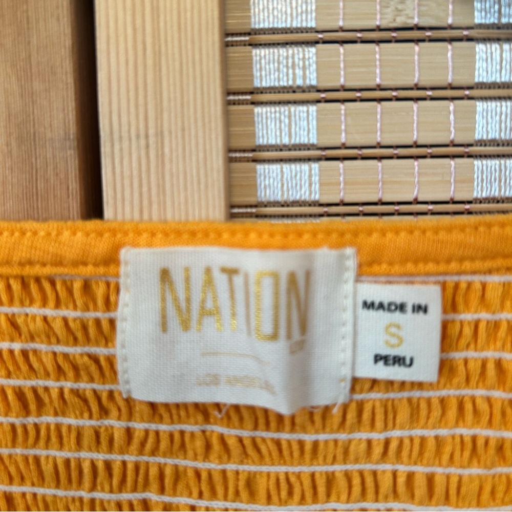 Nation LTD Alicia Square Neck T-Shirt - Picture 2 of 5